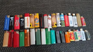 Lote 113 mecheros coleccionismo