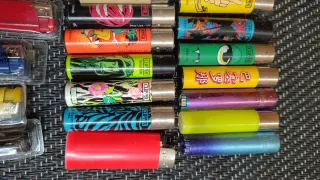 Lote 113 mecheros coleccionismo