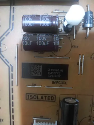 Placa Fuente Vestel 17IPS72 Toshiba 55UV2363DG