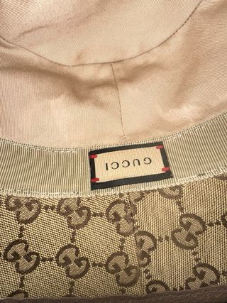 Sombrero Gucci GG Marrón