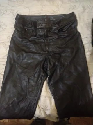 Pantalón de cuero echtes leder talla 60