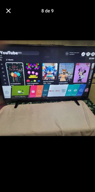 Televisor LG  50 Smart TV Gris plateado 4k