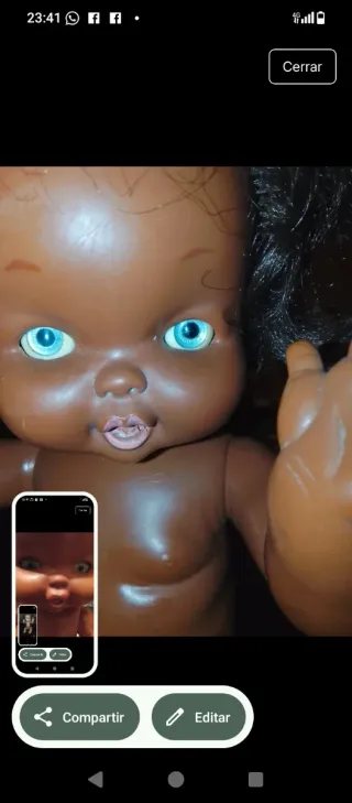 Muñeco de Famosa, antiguo Enero 65'