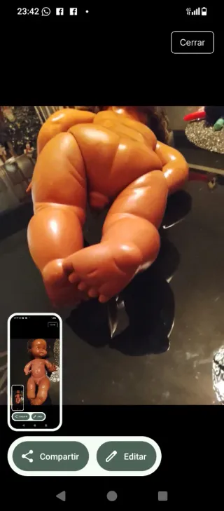 Muñeco de Famosa, antiguo Enero 65'