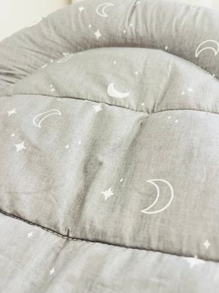 Ninho para bebé Totsy Baby 90x50cm (cinzento)