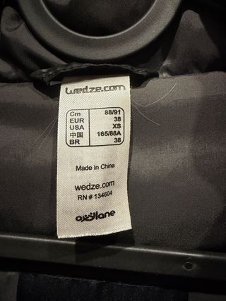 Chaqueta plumas ligera