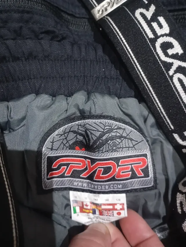 Pantalón de esquí Spyder negro