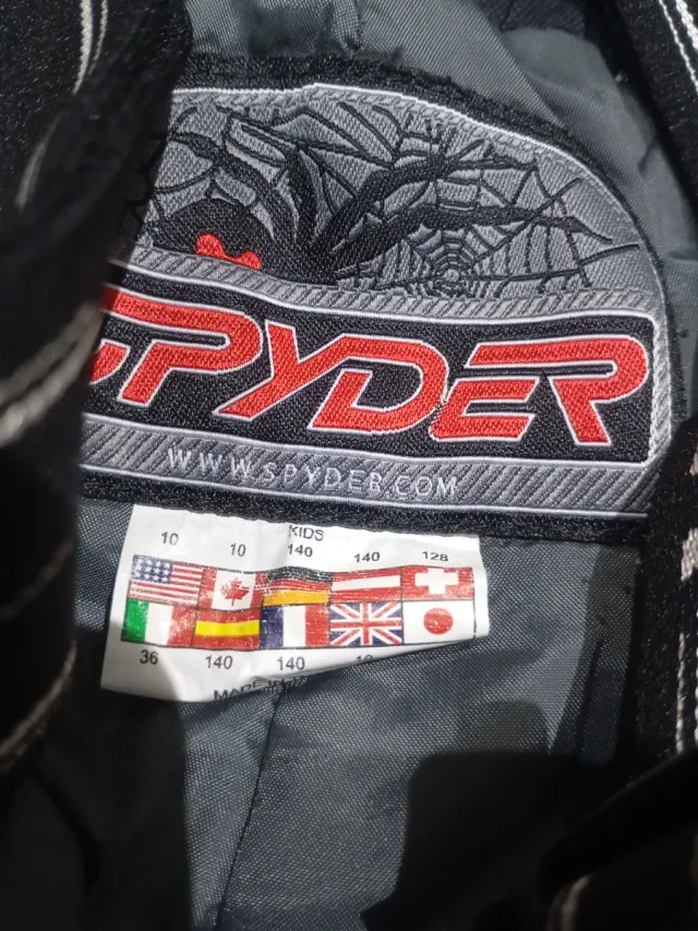 Pantalón de esquí Spyder negro