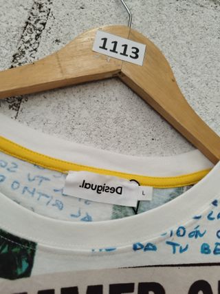 Camiseta Loupizod Multicolor Estampada