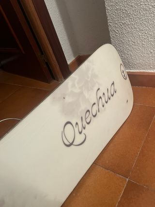 Tabla Snowboard Quechua con Fijaciones