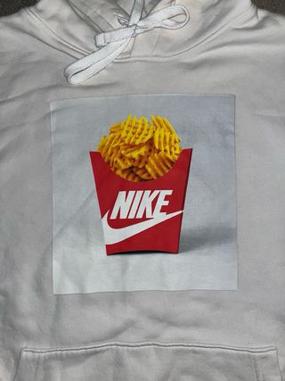 Felpa Nike Fries L Vintage Y2K hoodie rare vintage