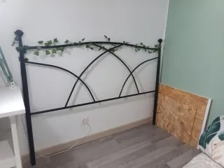 Cabecero forja negro