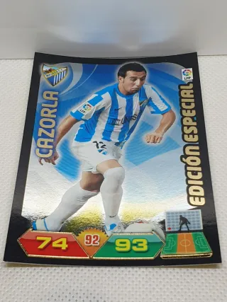⚽️ CROMO DE FUTBOL CAZORLA EDICION ESPECIAL 2011