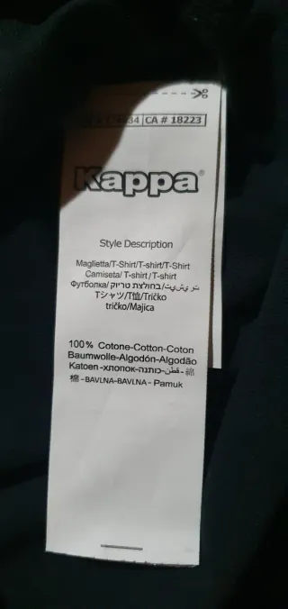 Kappa T-shirt e Pantaloncino Uomo XXL