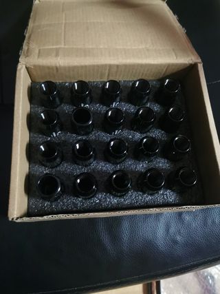 Extensiones para tornillos de ruedas M14x1,5 Negro