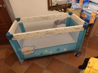 Cuna de viaje Jane con colchón