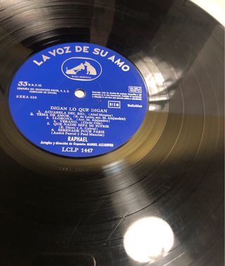 Raphael - Digan Lo Que Digan LP