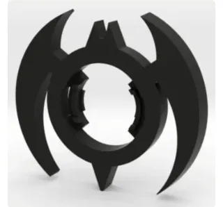 Pendientes y Anillos Negros