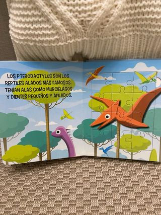Libro Puzzle Dinosaurios