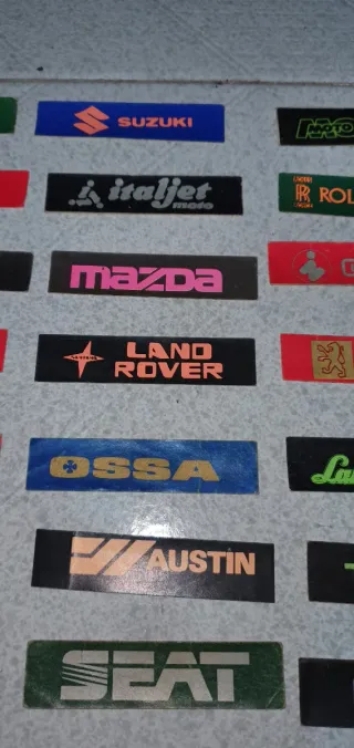 Adhesivos de A todo gas.