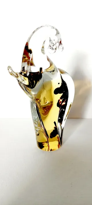 Elefante Murano Vetro Sommerso Vintage