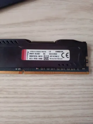 2x HyperX Fury DDR4 8GB RAM