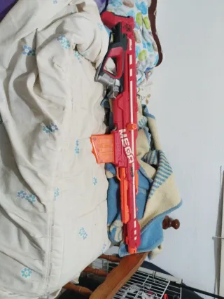 Pistola Nerf Mega Roja