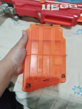 Pistola Nerf Mega Roja