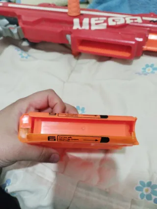 Pistola Nerf Mega Roja