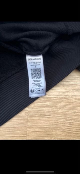 Sudadera Zadig & Voltaire Mujer Talla S Negra