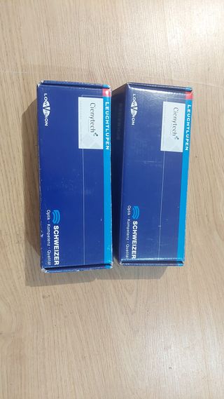 2 Lupas SCHWEIZER MODULAR mobil LED 10x/15x