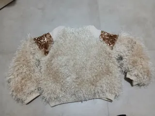 Maglione bambina Mek con paillettes