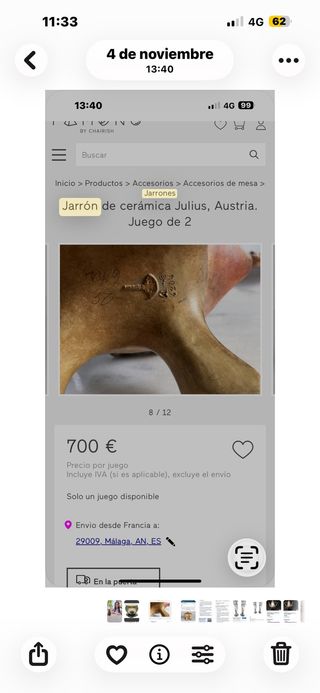 Julius dressler 1905 porcelana austriaca coleccion