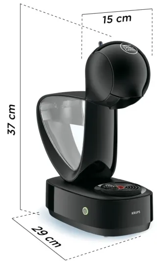 Cafetera Krups Dolce Gusto Negra