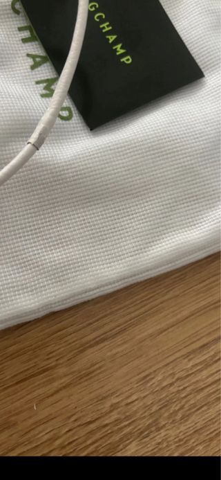 Bolso móvil Longchamp blanco