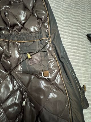 Abrigo plumífero largo Massimo Dutti