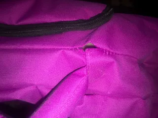 Maleta Hanna Montana grande rueda descosida s69x49