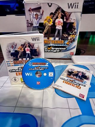 Wii Family Trainer Extreme Challenge completo