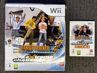 Wii Family Trainer Extreme Challenge completo
