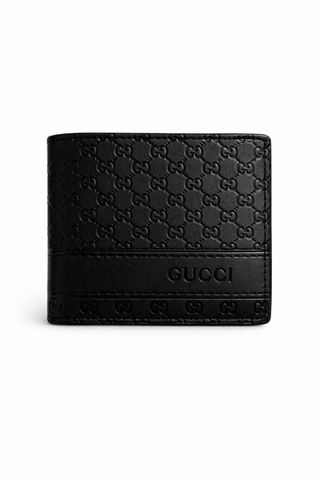 Wallet  Black-on-black Gucci logo (premium & class