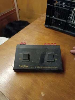 Fonestar CB-2 Conmutador 2 Vías Altavoces