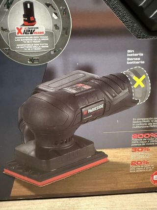 Lijadora orbital Parkside 12V