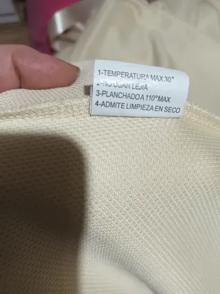 Bata beige mujer lazo