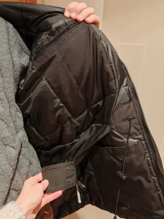 Parka Plumifero Canadá Goose Hombre Negra