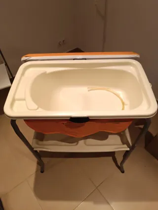 Bañera cambiador para bebé