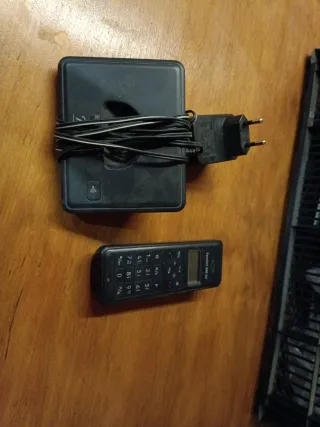 Teléfono Inalámbrico Telefónica Negro