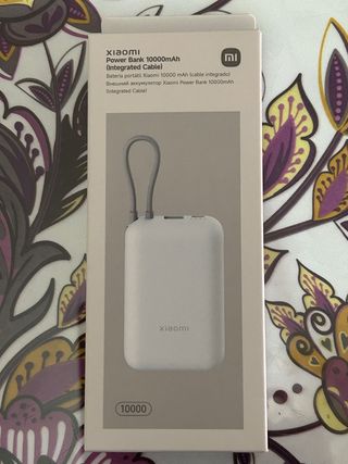 Xiaomi Power Bank 10000mAh con Cable Integrado