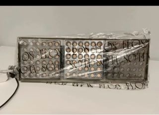 Plafoniera FLOS da esterno in metallo argentato