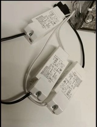 Plafoniera FLOS da esterno in metallo argentato