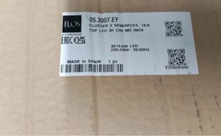 Plafoniera FLOS da esterno in metallo argentato